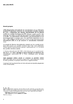 ISO 2194:1991 - Cribles et tamis industriels — Tissus métalliques, tôles perforées et feuilles électroformées — Désignation et dimensions nominales des ouvertures
Released:9/19/1991 - Page 2 preview