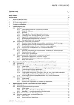 ISO/TR 14999-2:2019 ISO/TR 14999-2:2019 - Optique et photonique — Mesurage interférométrique de composants et systèmes optiques — Partie 2: Mesurage et techniques d'évaluation
Released:8/8/2019 - Page 3 preview
