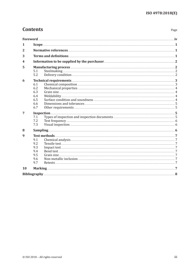 ISO 4978:2018 - Steel sheet and strip for welded gas cylinders
Released:8/3/2018