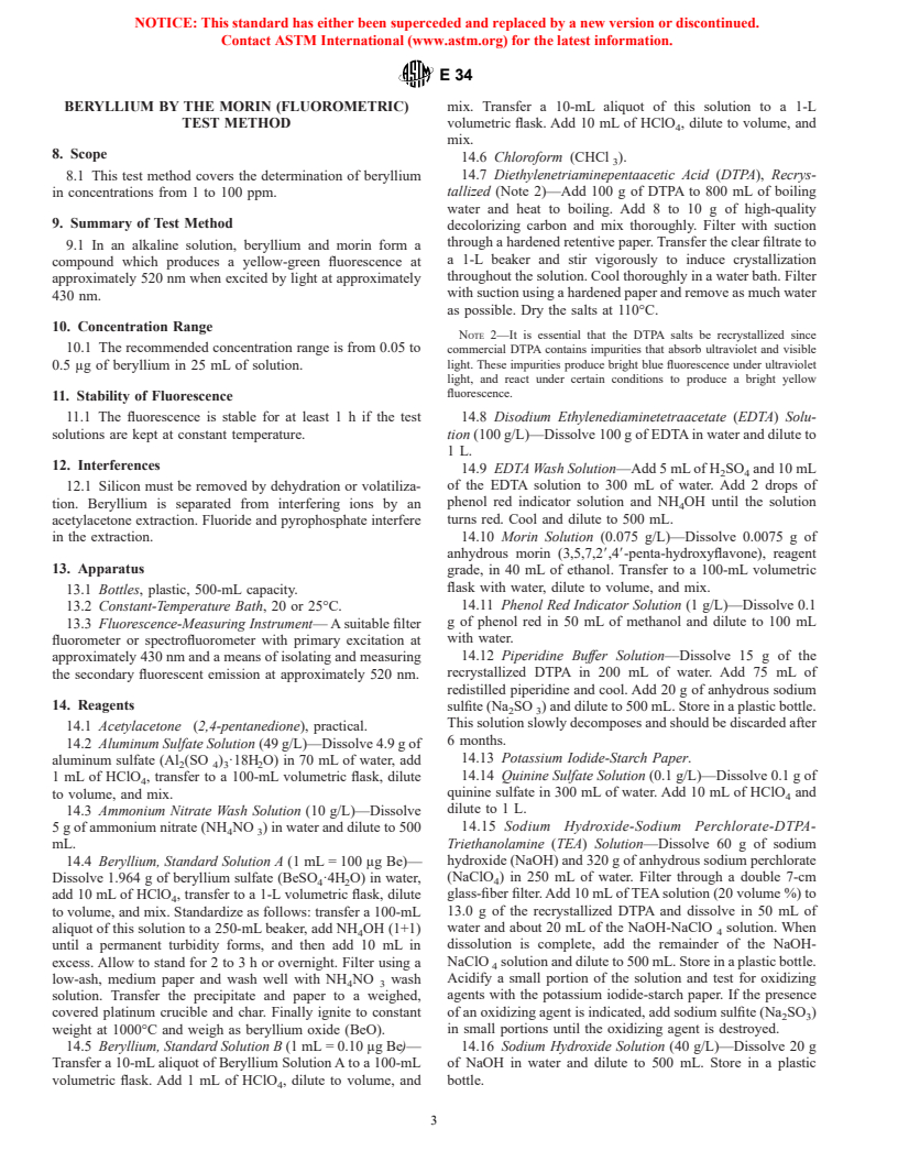 ASTM E34-94(1998) - Standard Test Methods for Chemical Analysis of Aluminum and Aluminum-Base Alloys