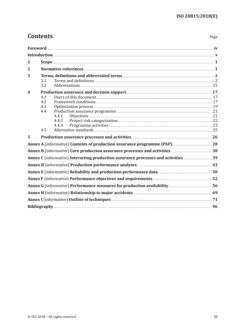 ISO 20815:2018 - Petroleum, petrochemical and natural gas industries — Production assurance and reliability management
Released:10/18/2018