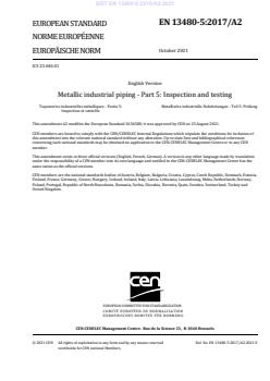 EN 13480-5:2017/A2:2021 EN 13480-5:2018/A2:2021 - Page 3 preview