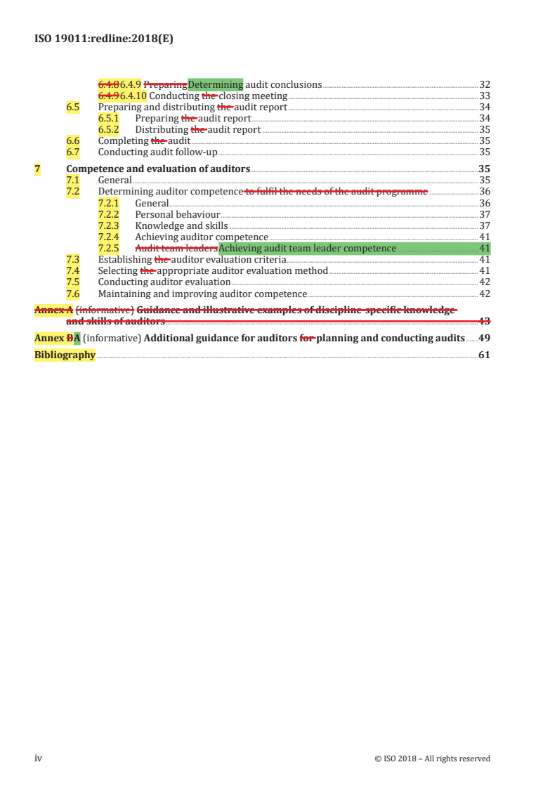ISO 19011:2018 REDLINE ISO 19011:2018 - Guidelines for auditing management systems
Released:7/3/2018 - Page 4 preview