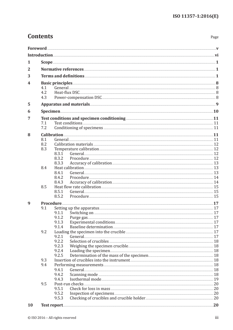 ISO 11357-1:2016 - Plastics — Differential scanning calorimetry (DSC) — Part 1: General principles
Released:9/16/2016