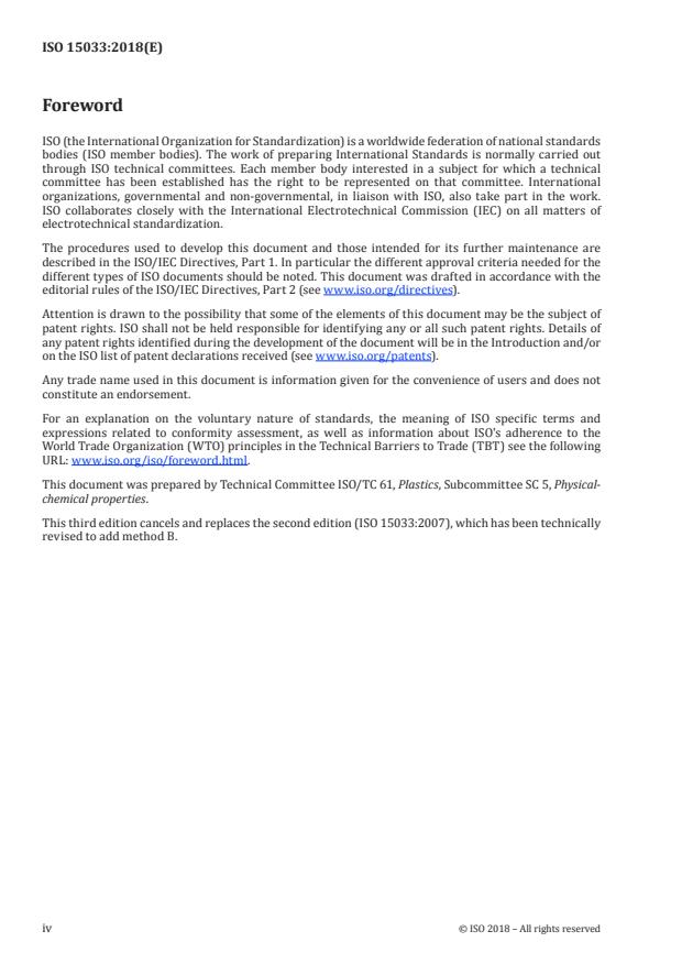 ISO 15033:2018 ISO 15033:2018 - Plastics -- Determination of caprolactam and its cyclic and linear oligomers by HPLC - Page 4 preview