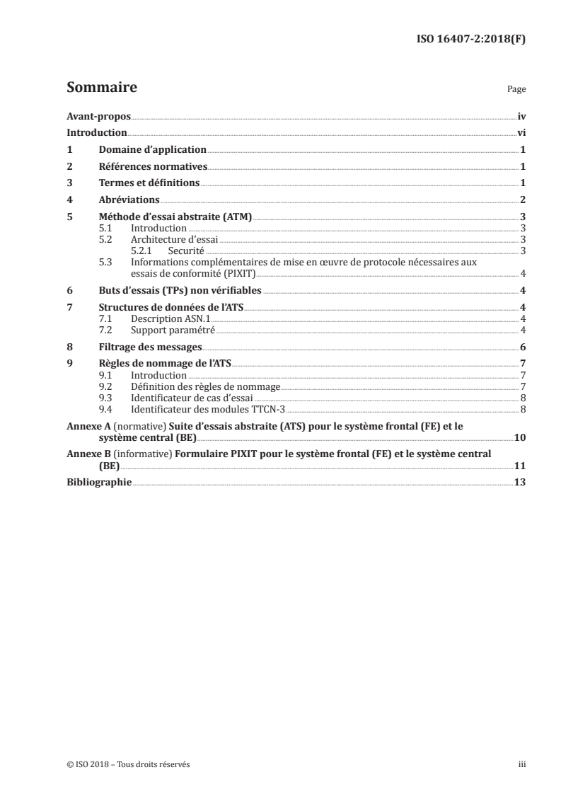 ISO 16407-2:2018 ISO 16407-2:2018 - Perception du télépéage — Évaluation de la conformité de l'équipement à l'ISO 17575-1 — Partie 2: Suite d'essais abstraits
Released:3/29/2019