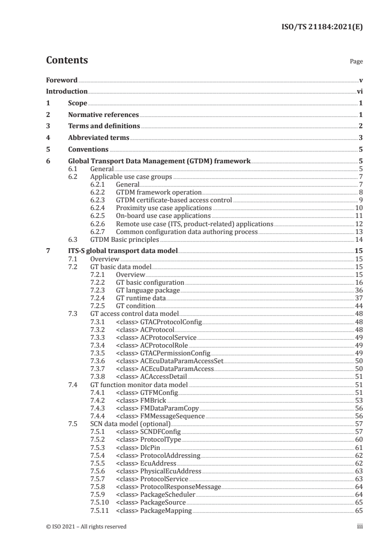 ISO/TS 21184:2021 - Cooperative intelligent transport systems (C-ITS) — Global transport data management (GTDM) framework
Released:3/5/2021