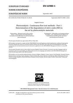 EN 16980-1:2021 - BARVE - Page 3 preview