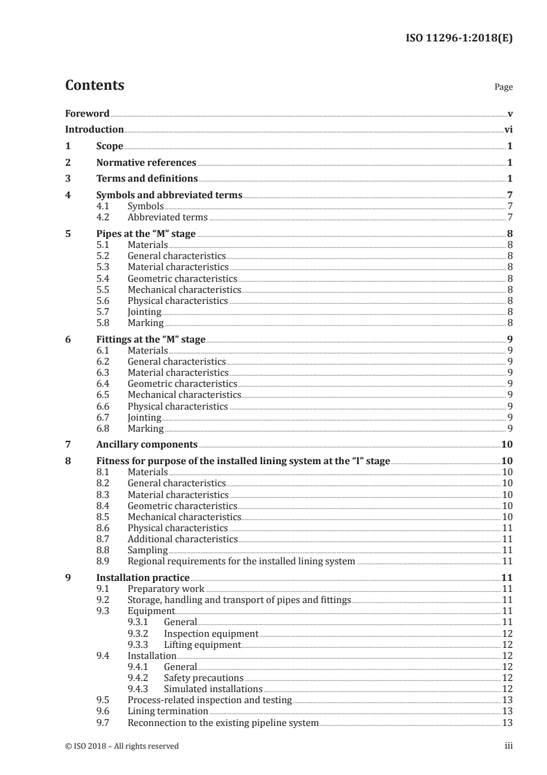 ISO 11296-1:2018 - Plastics piping systems for renovation of underground non-pressure drainage and sewerage networks — Part 1: General
Released:2/16/2018