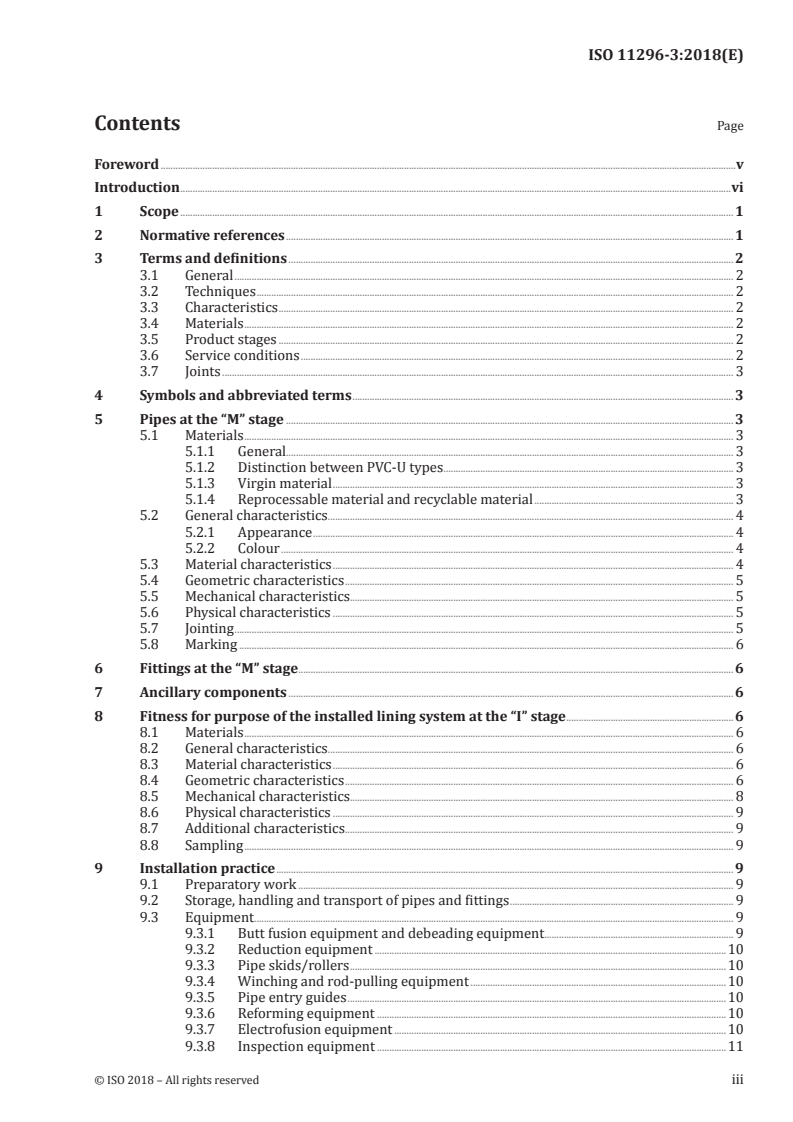 ISO 11296-3:2018 - Plastics piping systems for renovation of underground non-pressure drainage and sewerage networks — Part 3: Lining with close-fit pipes
Released:7/27/2018