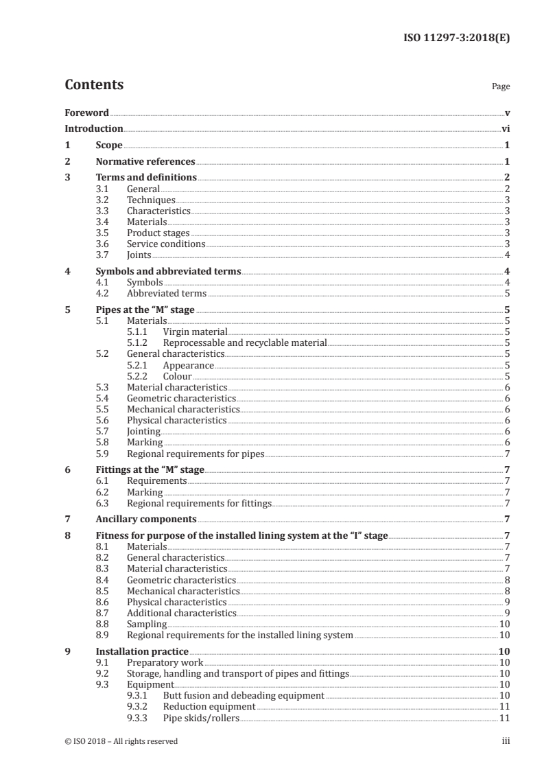 ISO 11297-3:2018 - Plastics piping systems for renovation of underground drainage and sewerage networks under pressure — Part 3: Lining with close-fit pipes
Released:8/31/2018