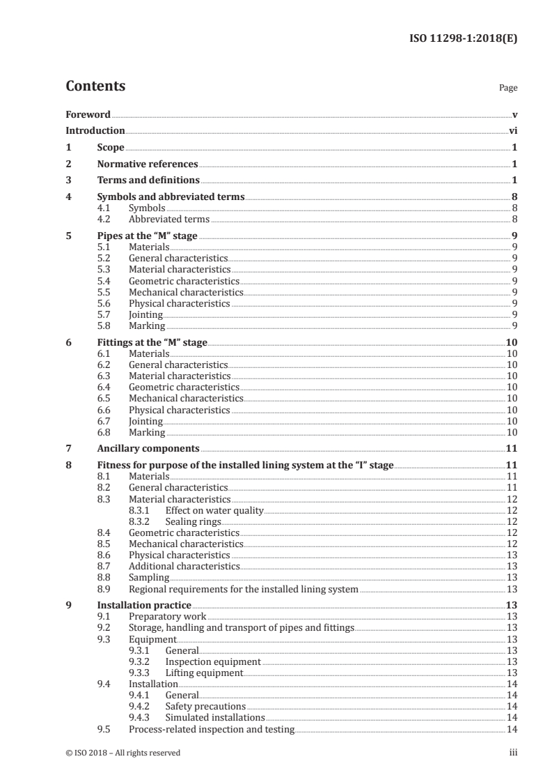 ISO 11298-1:2018 - Plastics piping systems for renovation of underground water supply networks — Part 1: General
Released:2/26/2018