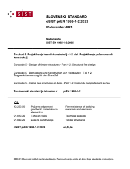 prEN 1995-1-2:2023 - Page 1 preview