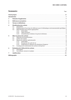 ISO 14002-1:2019 - Systèmes de management environnemental — Lignes directrices pour l'utilisation de l'ISO 14001 afin de prendre en compte les situations et aspects environnementaux dans le cadre d'une thématique environnementale donnée — Partie 1: Généralités
Released:9/25/2020 - Page 3 preview