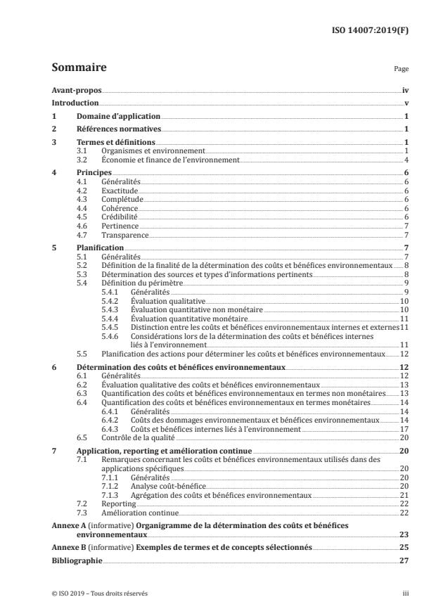 ISO 14007:2019 - Management environnemental -- Lignes directrices pour la détermination des couts et des bénéfices environnementaux