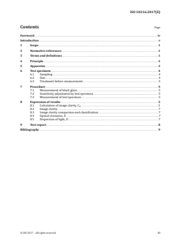 ISO 10216:2017 ISO 10216:2017 - Anodizing of aluminium and its alloys — Instrumental determination of image clarity of anodic oxidation coatings — Instrumental method
Released:10/9/2017 - Page 3 preview