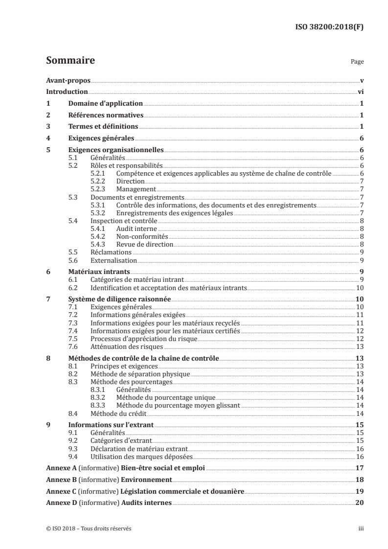 ISO 38200:2018 - Chaîne de contrôle des produits en bois et à base de bois
Released:5/22/2019