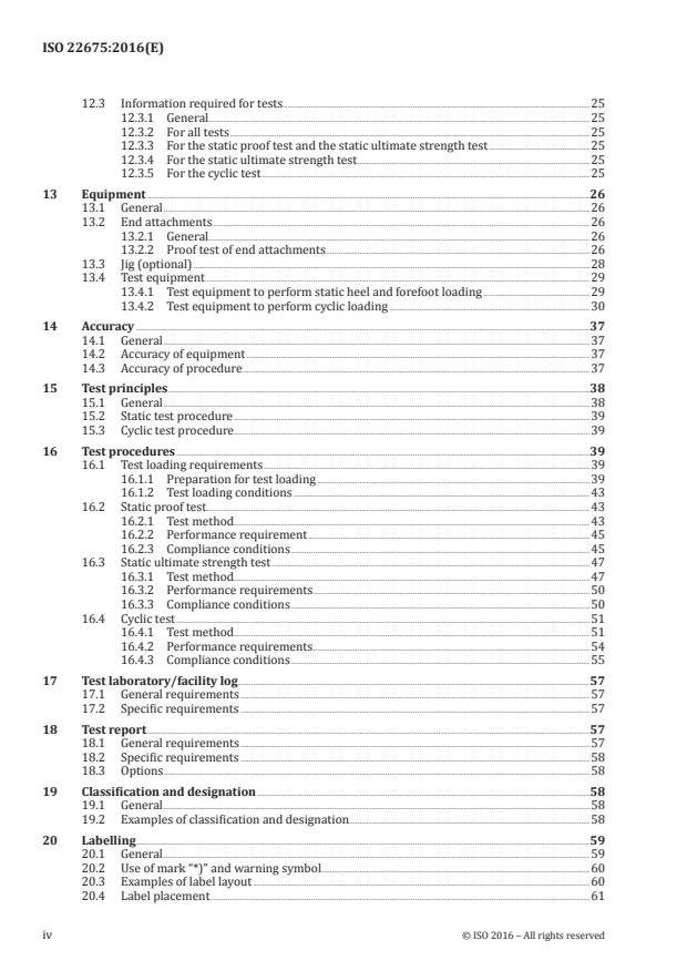 ISO 22675:2016 ISO 22675:2016 - Prosthetics -- Testing of ankle-foot devices and foot units -- Requirements and test methods - Page 4 preview