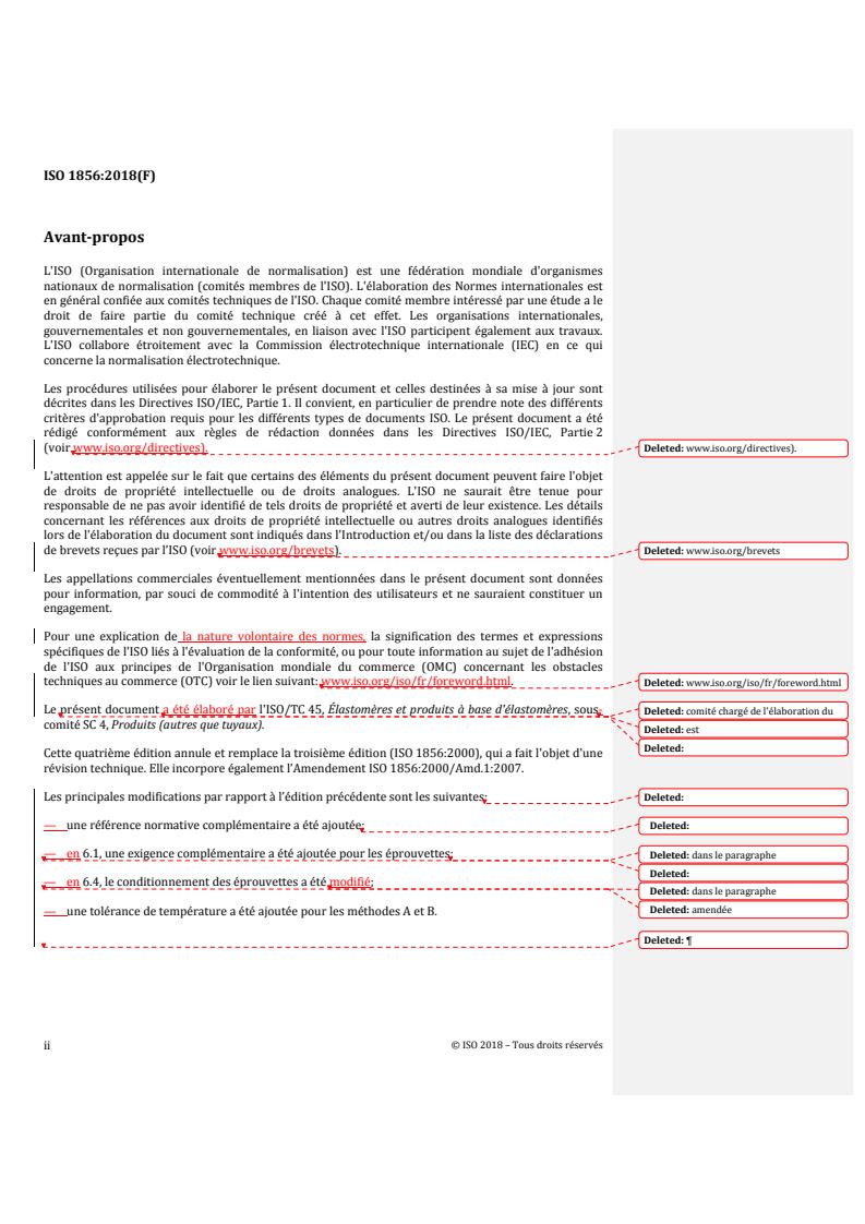 ISO 1856:2018 REDLINE ISO 1856:2018 - Flexible cellular polymeric materials — Determination of compression set
Released:6/25/2018 - Page 2 preview
