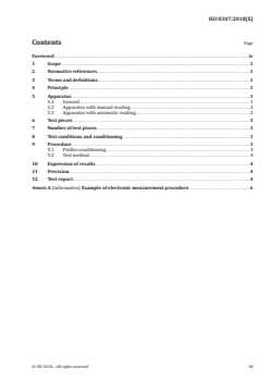 ISO 8307:2018 ISO 8307:2018 - Flexible cellular polymeric materials — Determination of resilience by ball rebound
Released:7/17/2018 - Page 3 preview