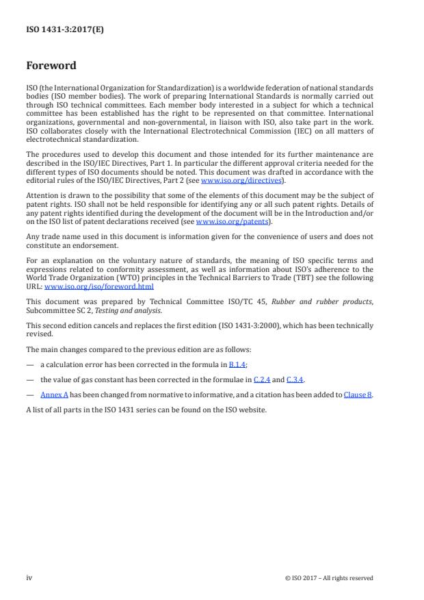 ISO 1431-3:2017 ISO 1431-3:2017 - Rubber, vulcanized or thermoplastic -- Resistance to ozone cracking - Page 4 preview