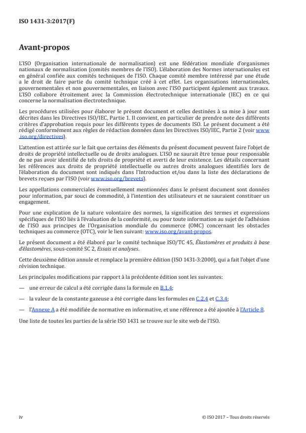 ISO 1431-3:2017 ISO 1431-3:2017 - Caoutchouc vulcanisé ou thermoplastique -- Résistance au craquelage par l'ozone - Page 4 preview