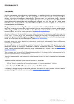 ISO 6621-2:2020 - Internal combustion engines — Piston rings — Part 2: Inspection measuring principles
Released:3/3/2020 - Page 4 preview