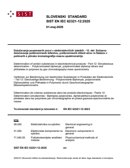 EN IEC 62321-12:2025 - Page 1 preview