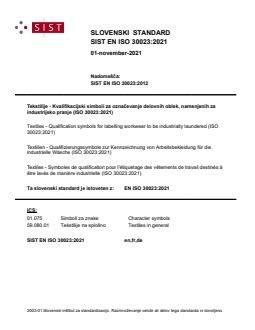 EN ISO 30023:2021 EN ISO 30023:2021 - Page 1 preview