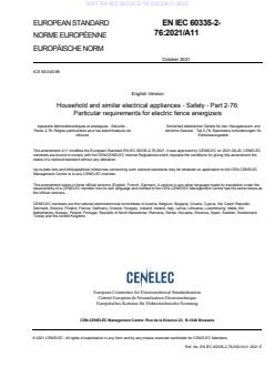SIST EN IEC 60335-2-76:2022/A11:2022 - Page 3 preview