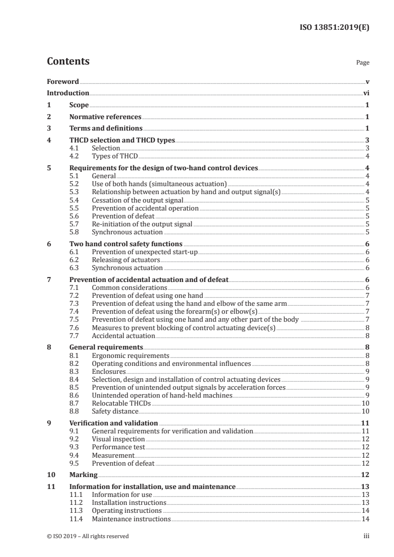 ISO 13851:2019 - Safety of machinery — Two-hand control devices — Principles for design and selection
Released:3/19/2019