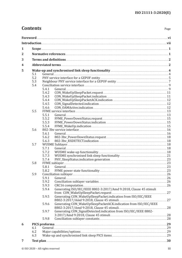 ISO 21111-3:2020 - Road vehicles -- In-vehicle Ethernet