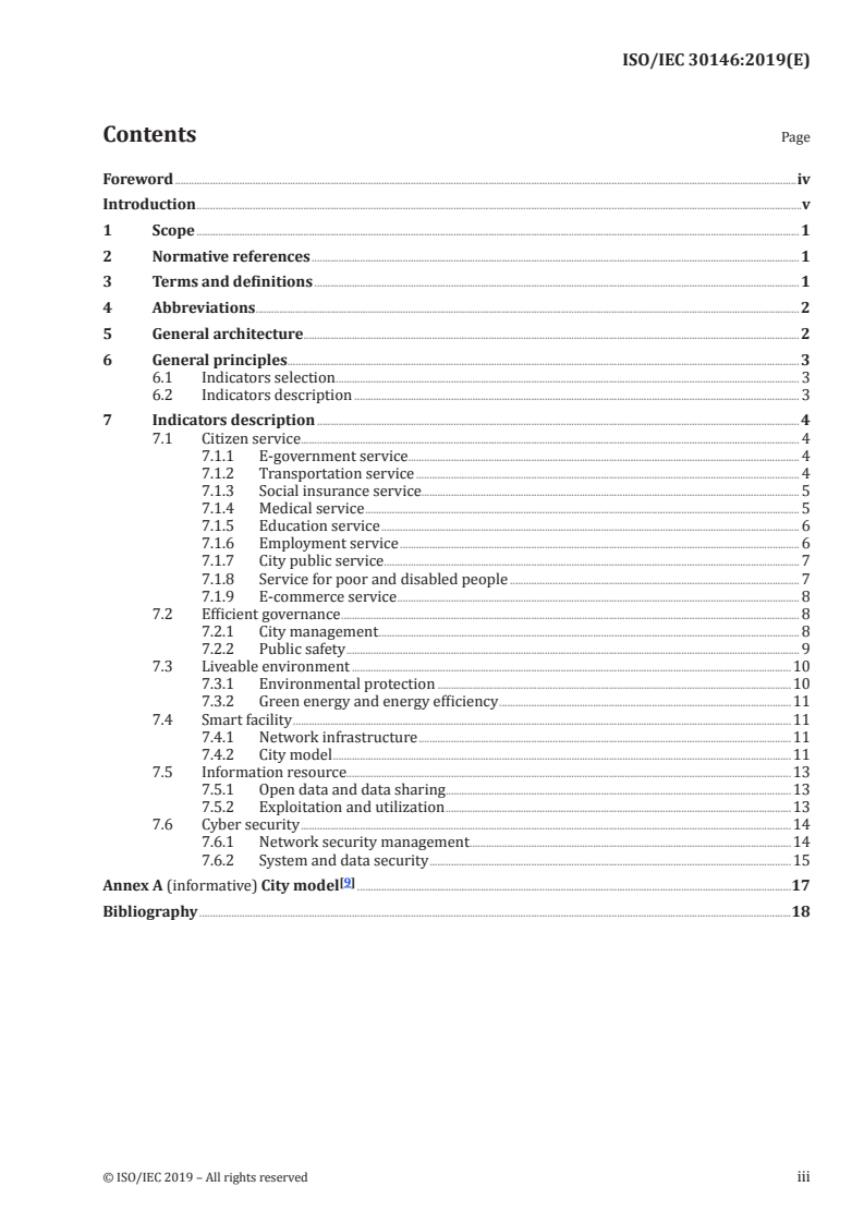 ISO/IEC 30146:2019 - Information technology — Smart city ICT indicators
Released:10/14/2019