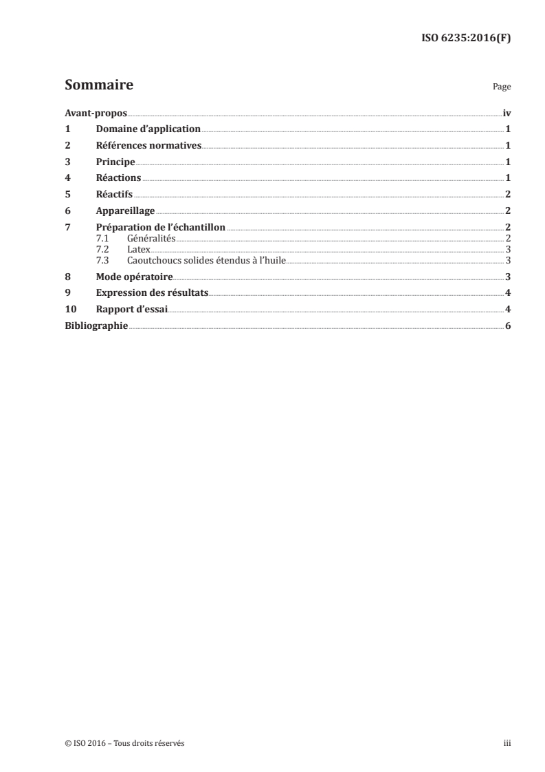 ISO 6235:2016 - Caoutchouc brut — Dosage du polystyrène séquencé — Méthode de l'ozonolyse
Released:9/14/2016