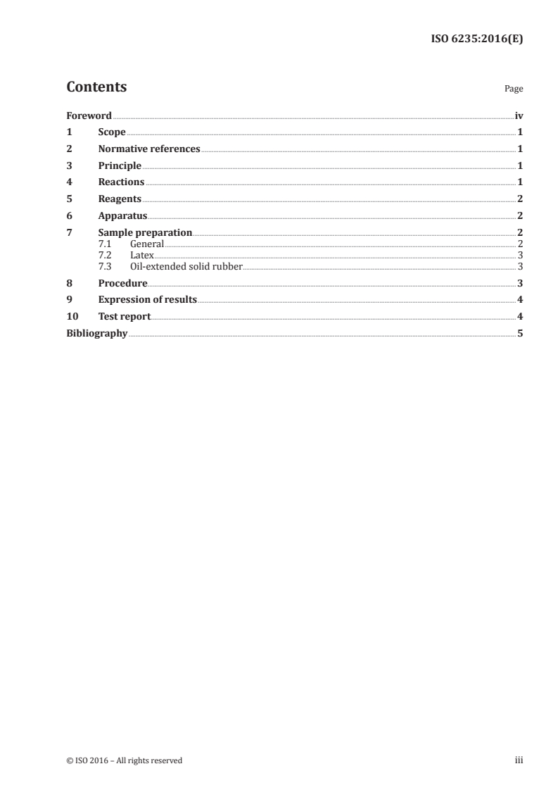 ISO 6235:2016 - Rubber, raw — Determination of block polystyrene content — Ozonolysis method
Released:9/14/2016