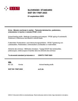 CEN/TS 17697:2023 EN 17697:2023 - Page 1 preview