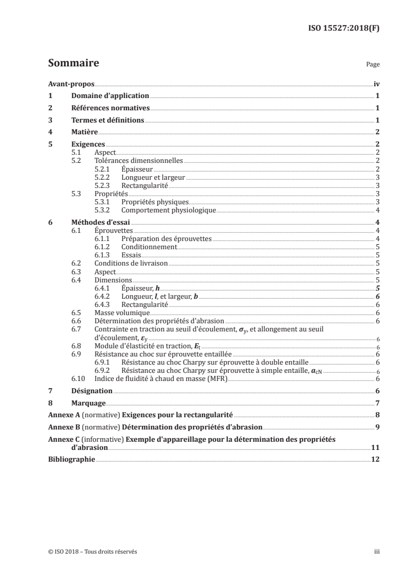 ISO 15527:2018 - Plastiques — Plaques moulées par compression en polyéthylène (PE-UHMW, PE-HD) — Exigences et méthodes d'essai
Released:10/31/2018