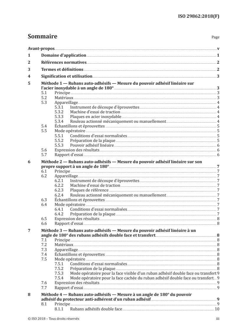 ISO 29862:2018 - Rubans auto-adhésifs — Détermination des caractéristiques du pouvoir adhésif linéaire
Released:5/11/2018