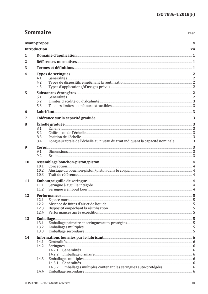 ISO 7886-4:2018 - Seringues hypodermiques stériles, non réutilisables — Partie 4: Seringues avec dispositif empêchant la réutilisation
Released:11/15/2018