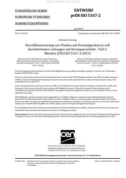 oSIST prEN ISO 5167-2:2021 - Page 3 preview