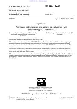 EN ISO 15663:2021 - BARVE - Page 3 preview