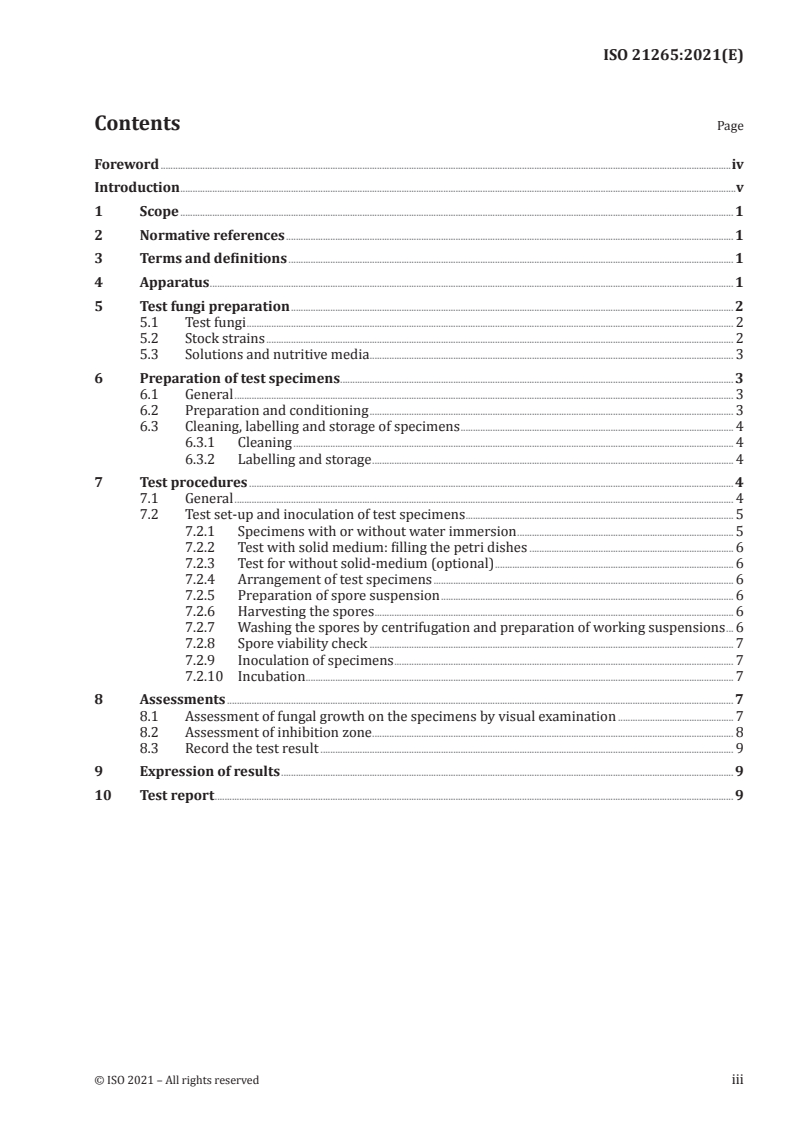 ISO 21265:2021 - Building and civil engineering sealants — Assessment of the fungal growth on sealant surfaces
Released:9/22/2021