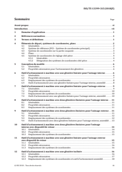 ISO/TS 13399-315:2018 - Représentation et échange des données relatives aux outils coupants — Partie 315: Création et échanges de modèles 3D — Outils d'actionnement à machine
Released:7/19/2019 - Page 3 preview