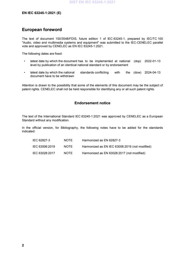 SIST EN IEC 63245-1:2021 SIST EN IEC 63245-1:2021 - BARVE - Page 4 preview
