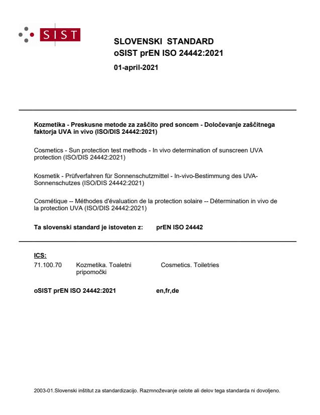 oSIST prEN ISO 24442:2021 - BARVE na PDF-str 14,15,19,53,54,55,56,57,58,59