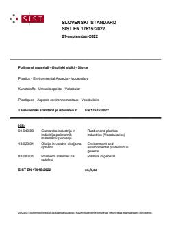 EN 17615:2022 - Page 1 preview