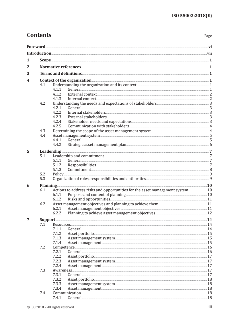 ISO 55002:2018 - Asset management — Management systems — Guidelines for the application of ISO 55001
Released:11/19/2018