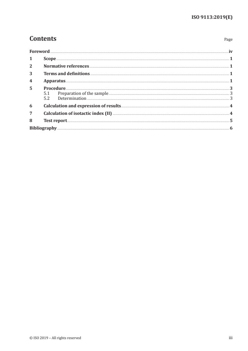 ISO 9113:2019 - Plastics — Polypropylene (PP) and propylene-copolymer thermoplastics — Determination of isotactic index
Released:6/24/2019