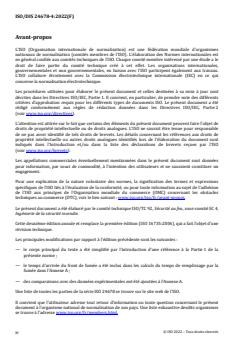 ISO/PRF 24678-4 - Ingénierie de la sécurité incendie — Exigences régissant les formules algébriques — Partie 4: Couches de fumée
Released:6/21/2022 - Page 4 preview