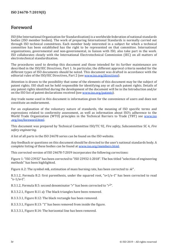 ISO 24678-7:2019 ISO 24678-7:2019 - Fire safety engineering -- Requirements governing algebraic formulae - Page 4 preview